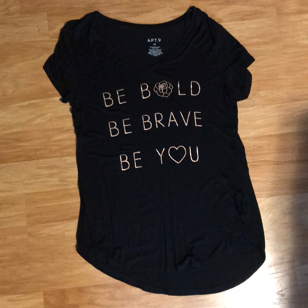 Apt. 9 black shirt
